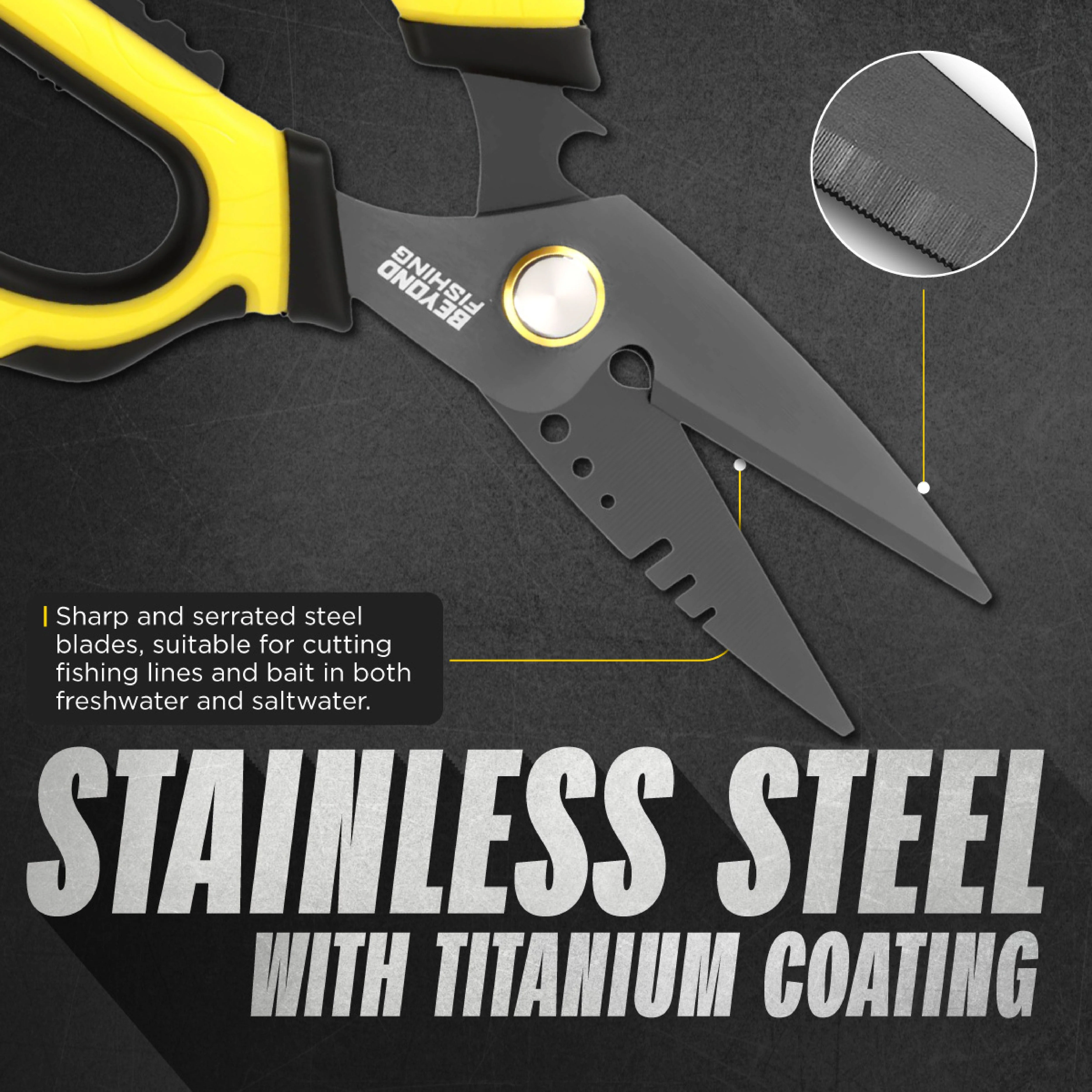 6.5" Omni Pro Fishing Shears - Image 5