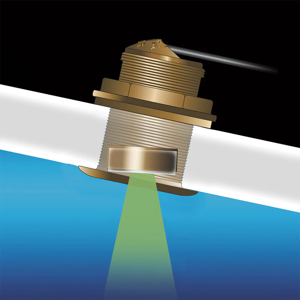 Airmar B75HW High Wide Chirp Transducer - 12 Degree Deadrise, 600W Thru Hull [B75C-12-HW-MM] - Image 2
