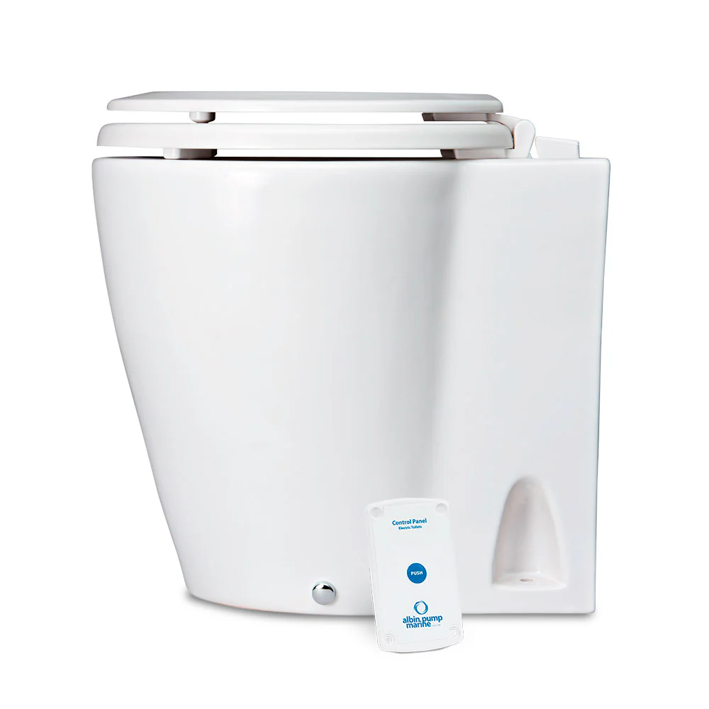 Albin Group Marine Design Marine Toilet Standard Electric - 12V [07-02-043] - Image 2