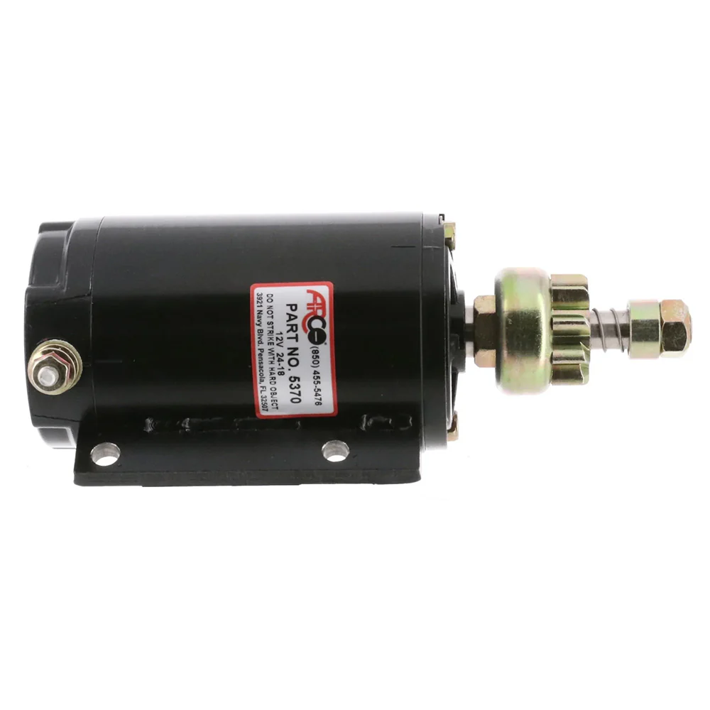 ARCO Marine Johnson/Evinrude Outboard Starter - 9 Tooth (Early Model) [5370] - Image 2