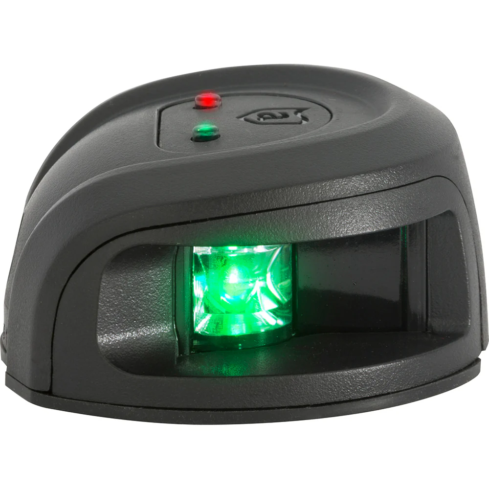 Attwood LightArmor Bow Mount Navigation Light - Composite Black - Bi-Color - 2NM [NV2002PB-7] - Image 3