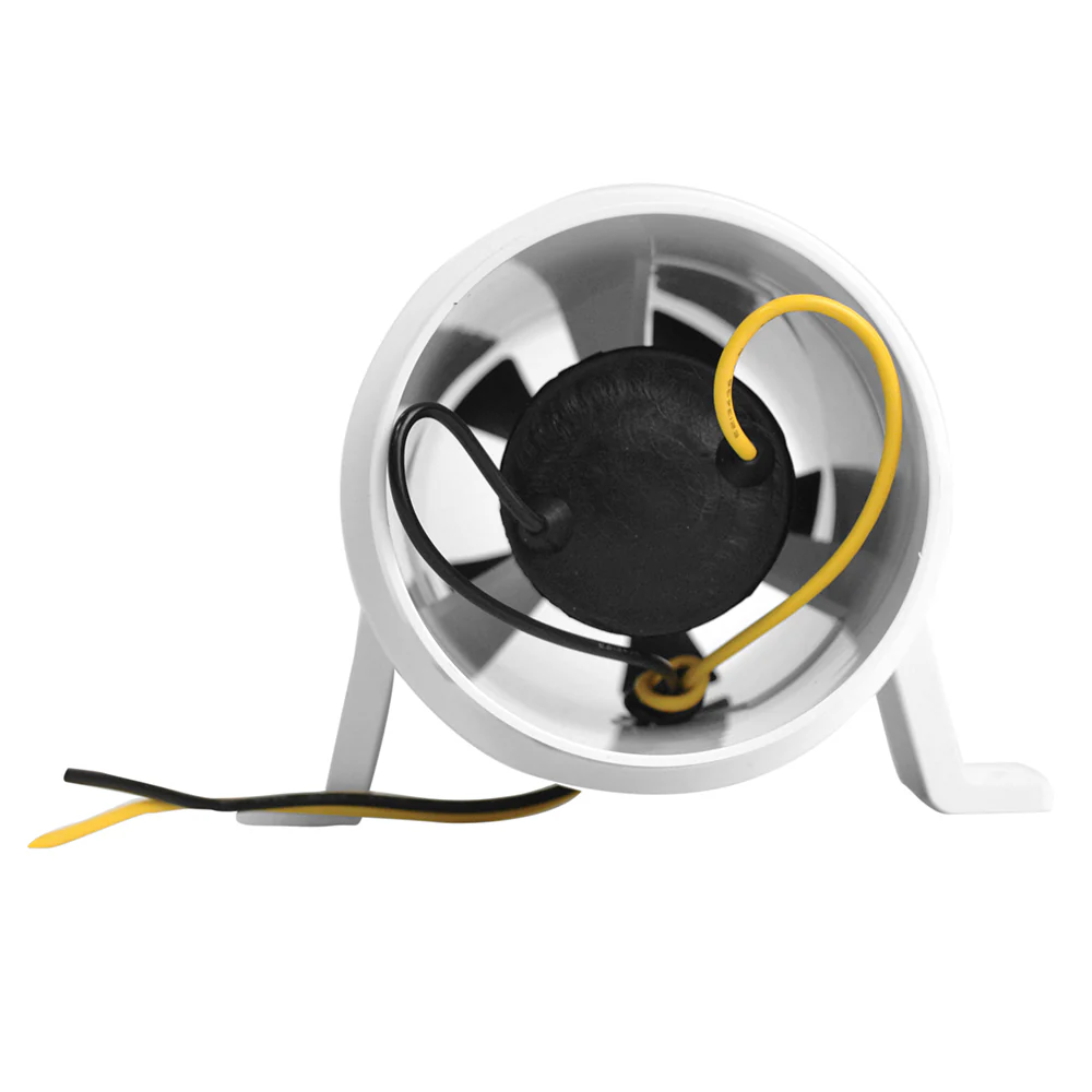 Attwood Turbo 3000 Series Water-Resitant, In-Line Blower - 12V - White [1733-4] - Image 3