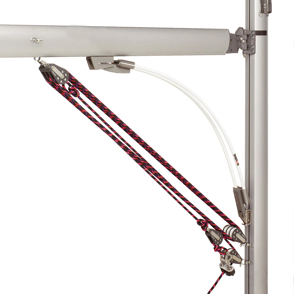 Barton Marine Boomstrut  Silver/White f/Boats Up To 20' [44010] - Image 2
