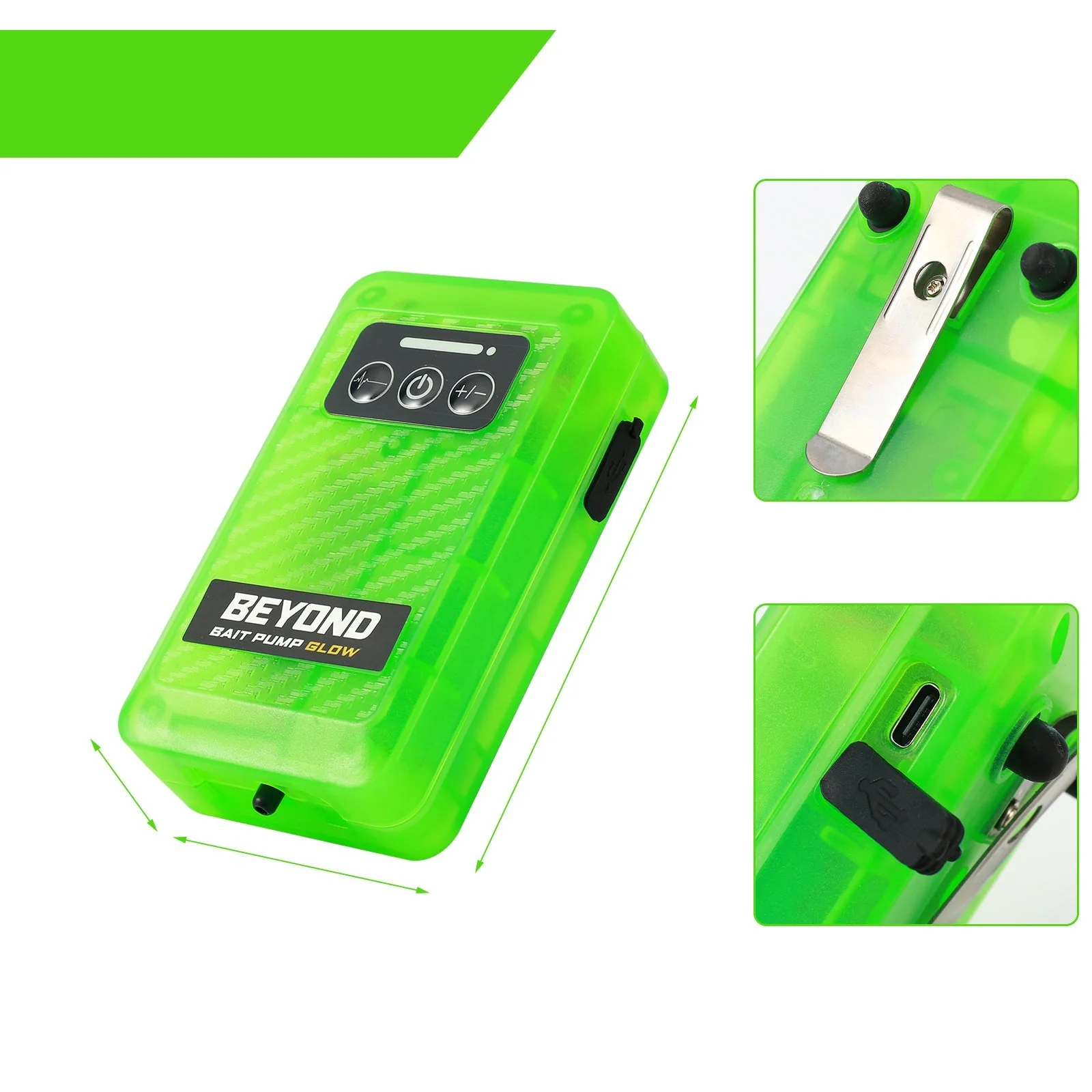 Beyond Bait Pump Rechargeable Aerator - Glow in The Dark Bubbler - Image 7