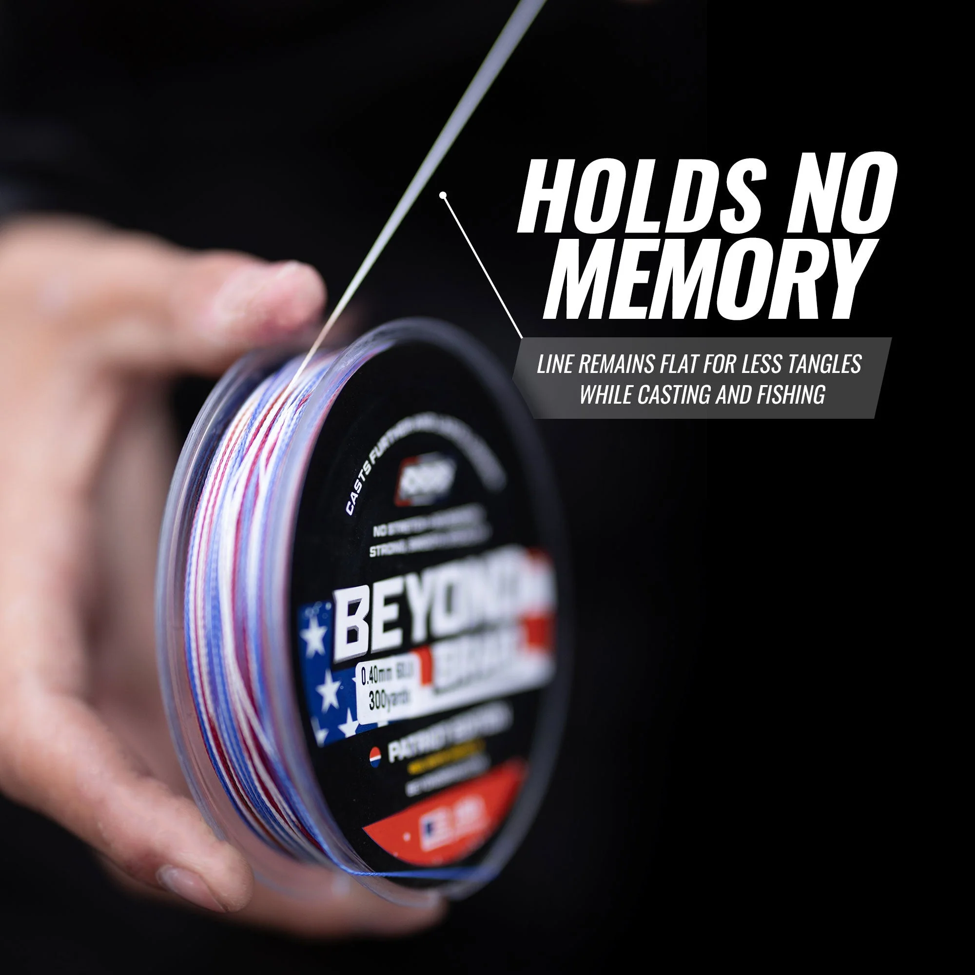 Blackout 8X NO FADE BRAID - Ultra Performance 8 Strand - Image 5