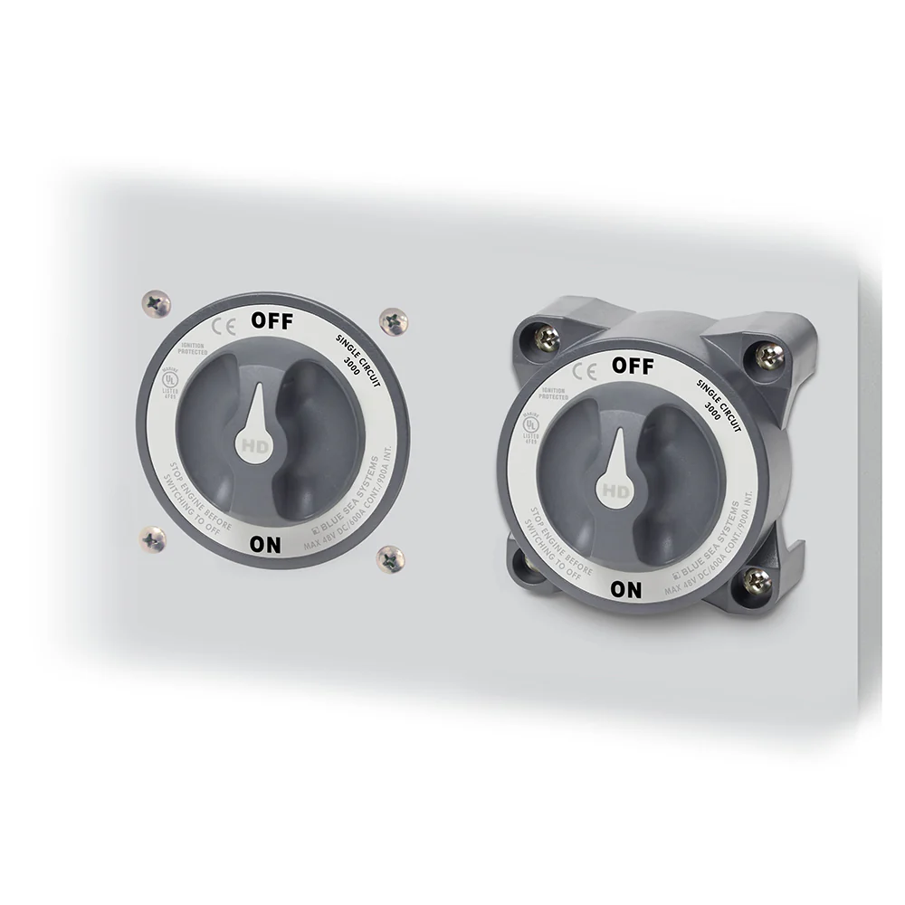 Blue Sea 11003 HD-Series Battery Switch w/Alternator Field Disconnect - 3-Position [11003] - Image 3