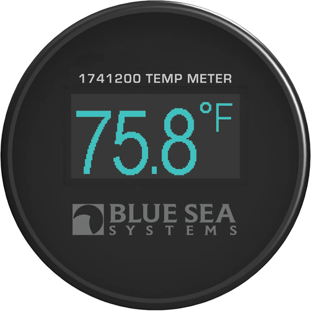 Blue Sea 1741200 Mini OLED Temperature Monitor - Blue [1741200] - Image 2