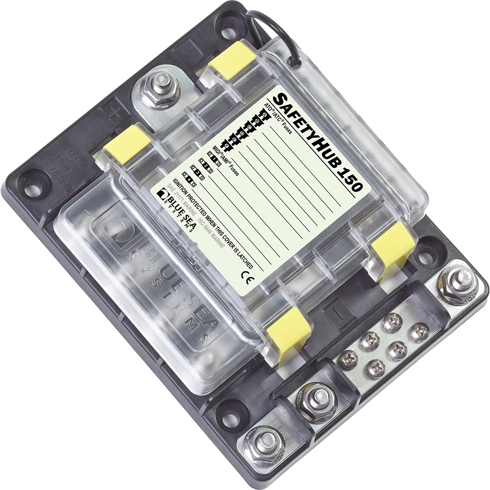 Blue Sea 7748 SafetyHub 150 Fuse Box [7748] - Image 2
