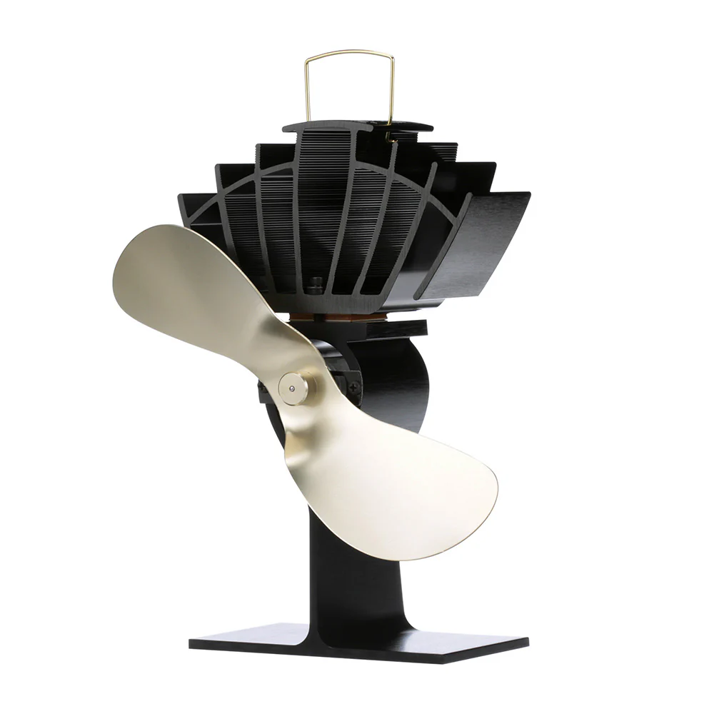 Ecofan by Caframo UltrAir 810CA Heat Powered Stove Fan - Gold Blade [810CABBX] - Image 2
