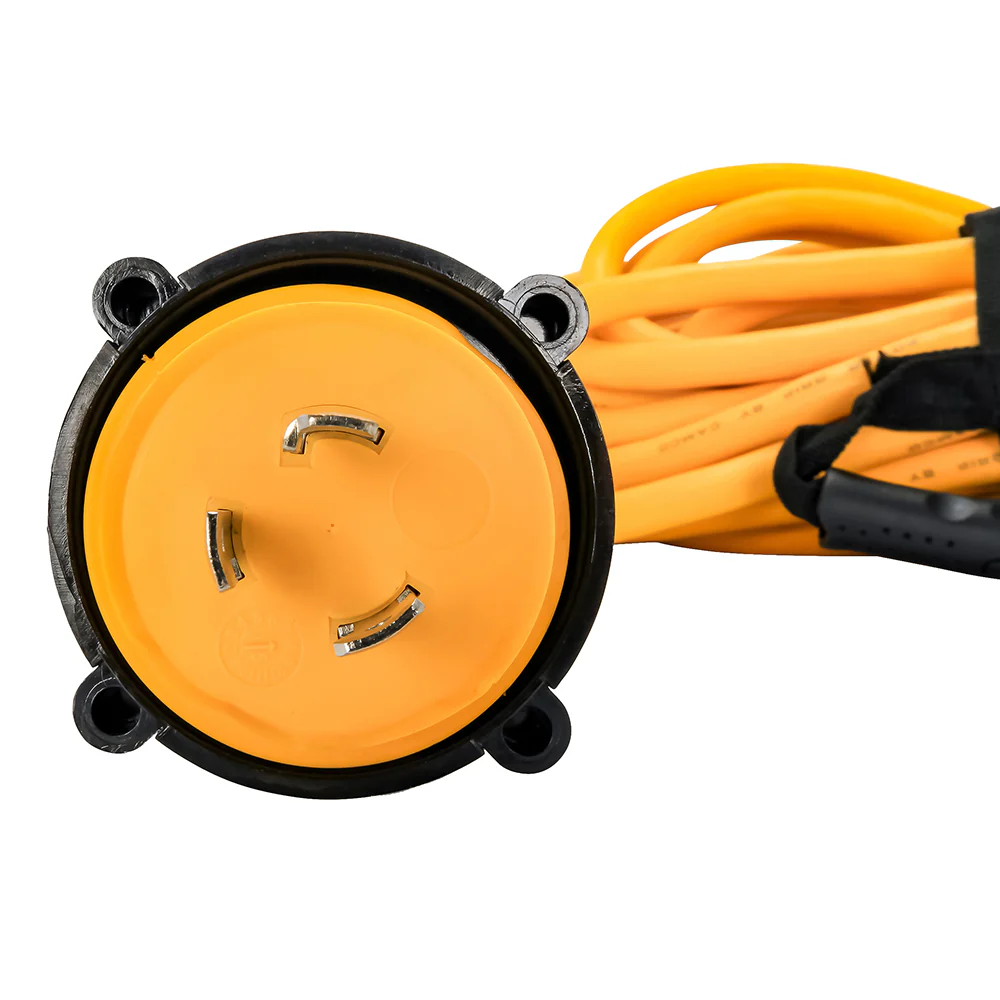 Camco 30 Amp Power Grip Marine Extension Cord - 50 M-Locking/F-Locking Adapter [55613] - Image 4