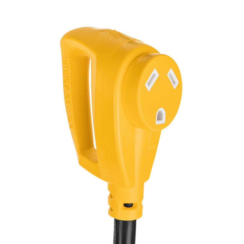 Camco Power Grip 18" Dogbone Adapter - 50 Amp Male/30 Amp Female [55173] - Image 2