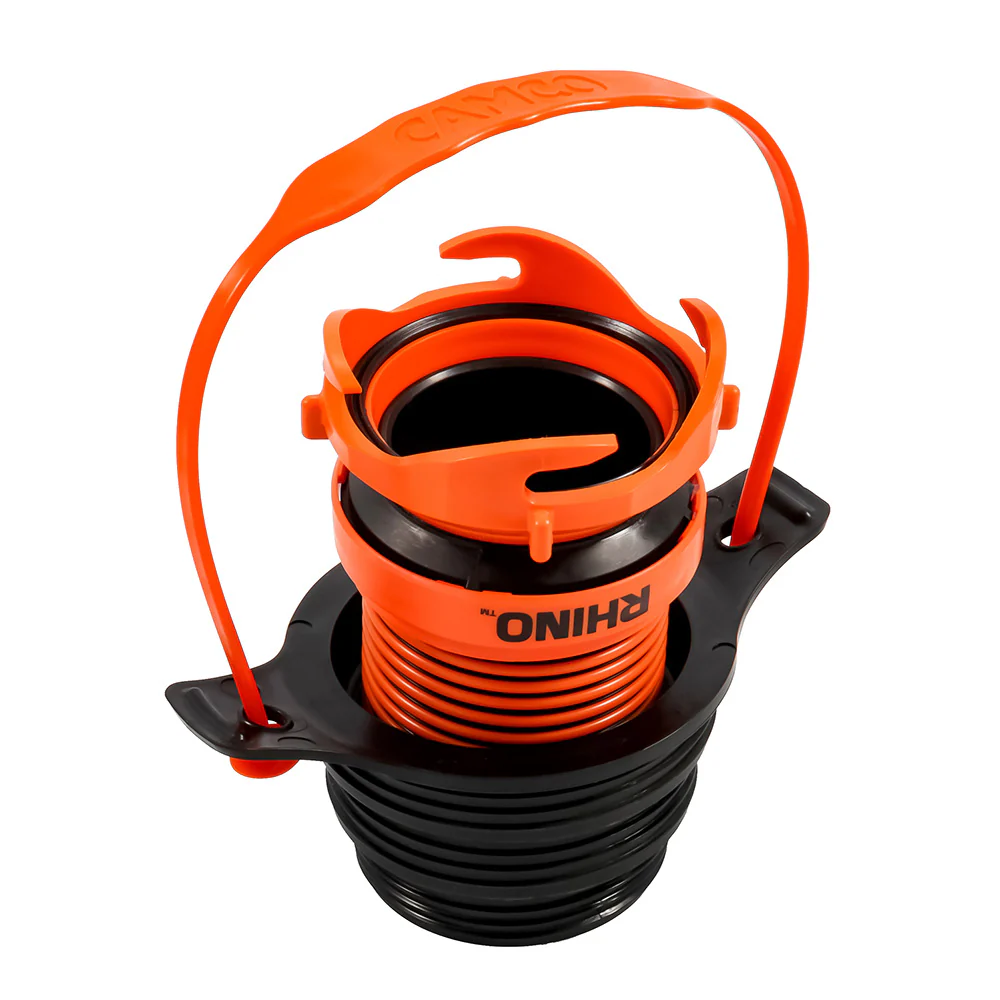 Camco Rhino Sewer Hose Seal Flexible 3 In 1 w/Rhino Extreme  Handle [39319] - Image 2