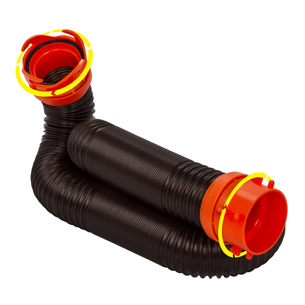 Camco RhinoFLEX 10 Sewer Hose Extension w/Swivel Bayonet  Lug [39764] - Image 2