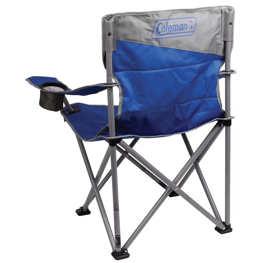 Coleman Big  Tall Quad Camping Chair - Blue [2000035476] - Image 2
