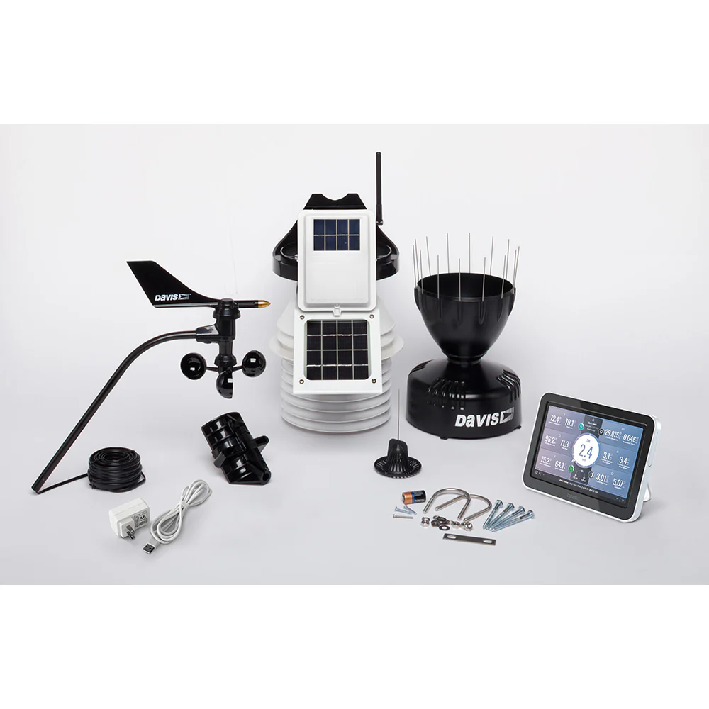 Davis Vantage Pro2 Wireless Weather Station w/WeatherLink Console  24hr Fan Aspirated Radiation Shield [6253] - Image 2