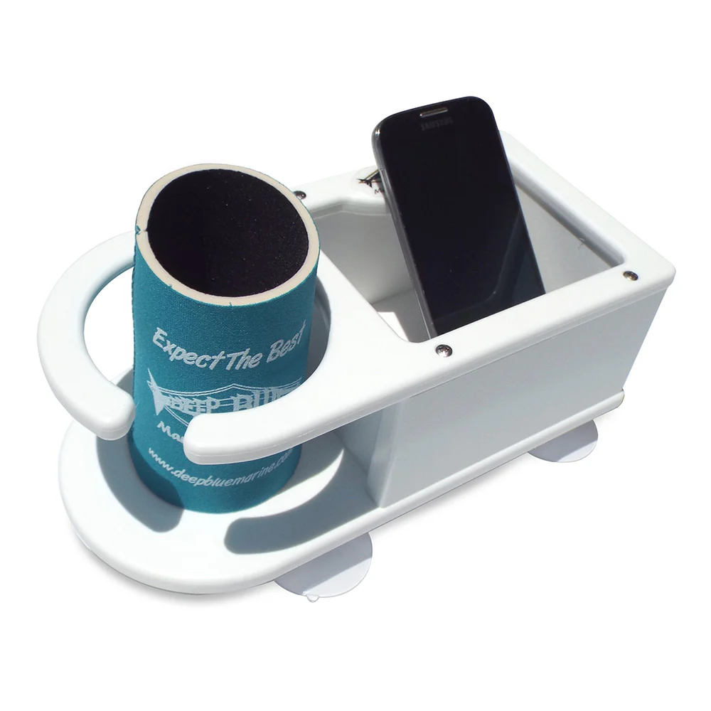 Deep Blue Marine MB-1 Single Cup Holder w/Storage [MB-1] - Image 2