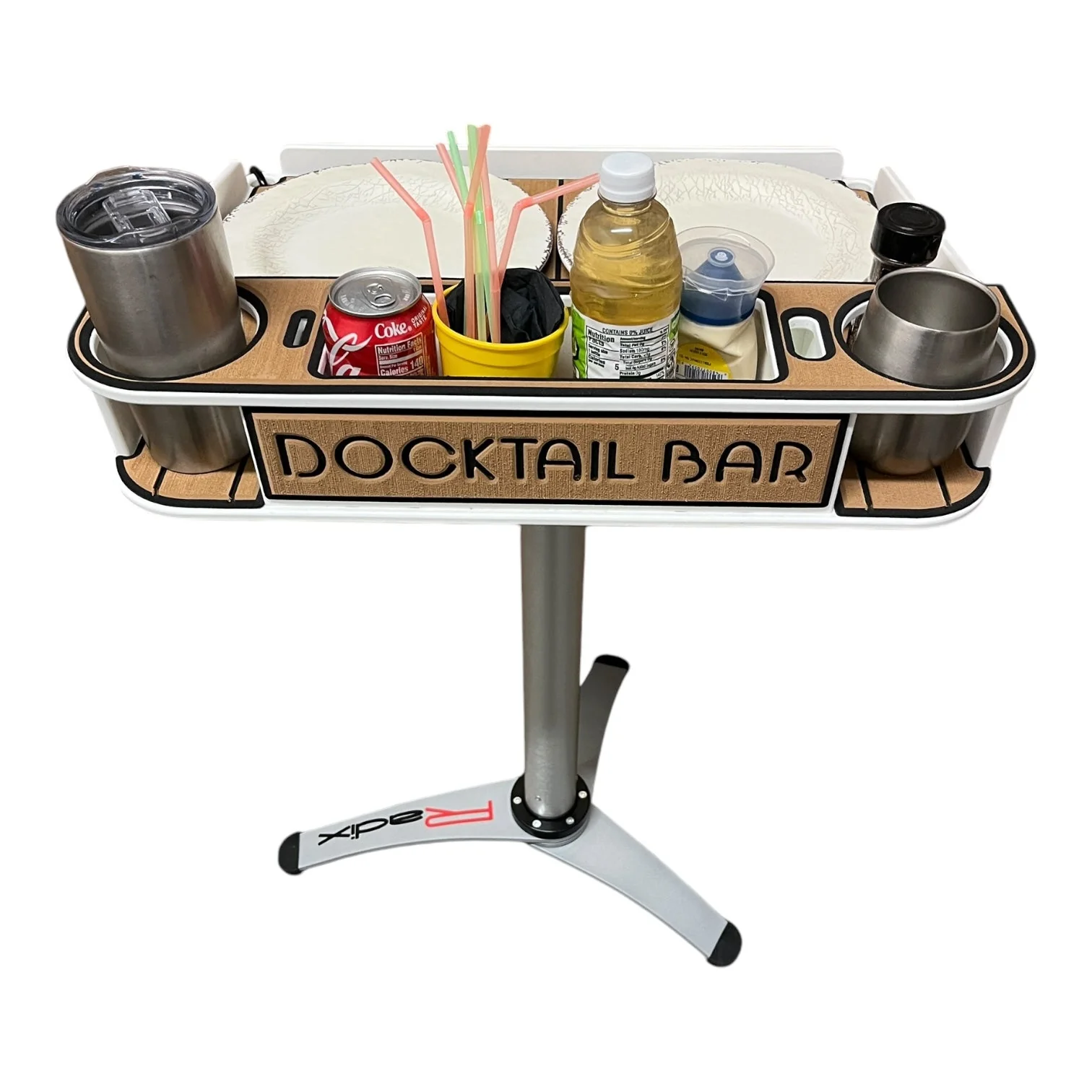 Docktail Utility Table with Portable Pedestal Stand - Image 15