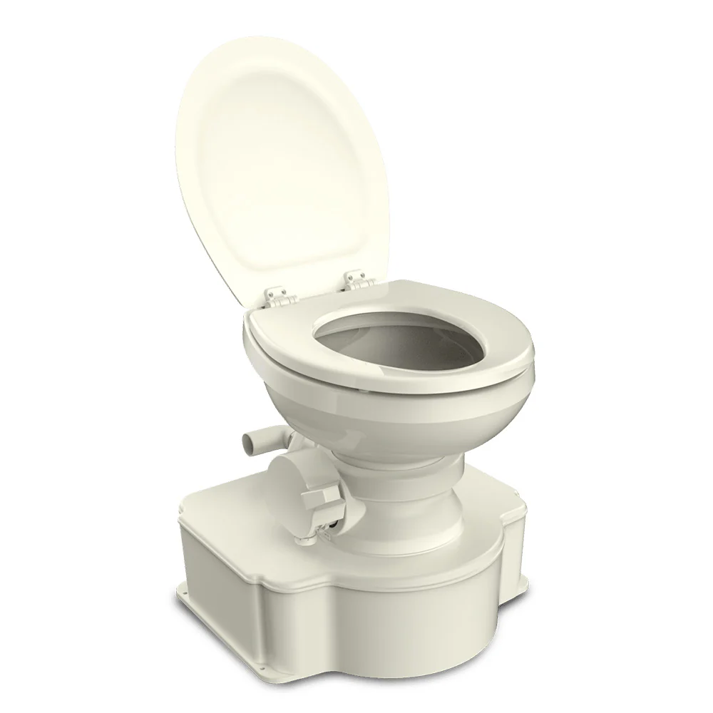 Dometic Bone M65 Marine Gravity Toilet - Elongated Seat Size w/Foot Pedal [312500003] - Image 2