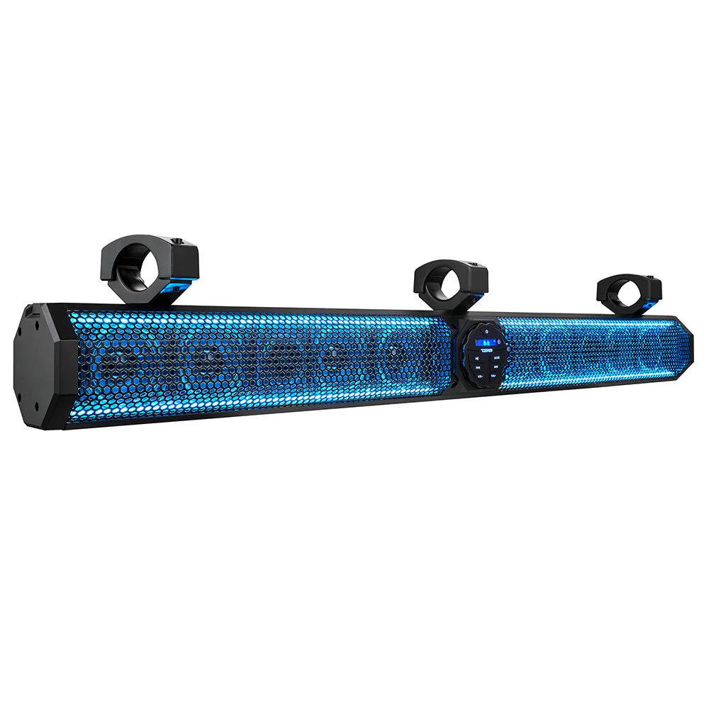 DS18 37" Marine Amplified Sound Bar w/Bluetooth 1200W w/10 Speaker System  RGB LED [SB37BTXRGB] - Image 3