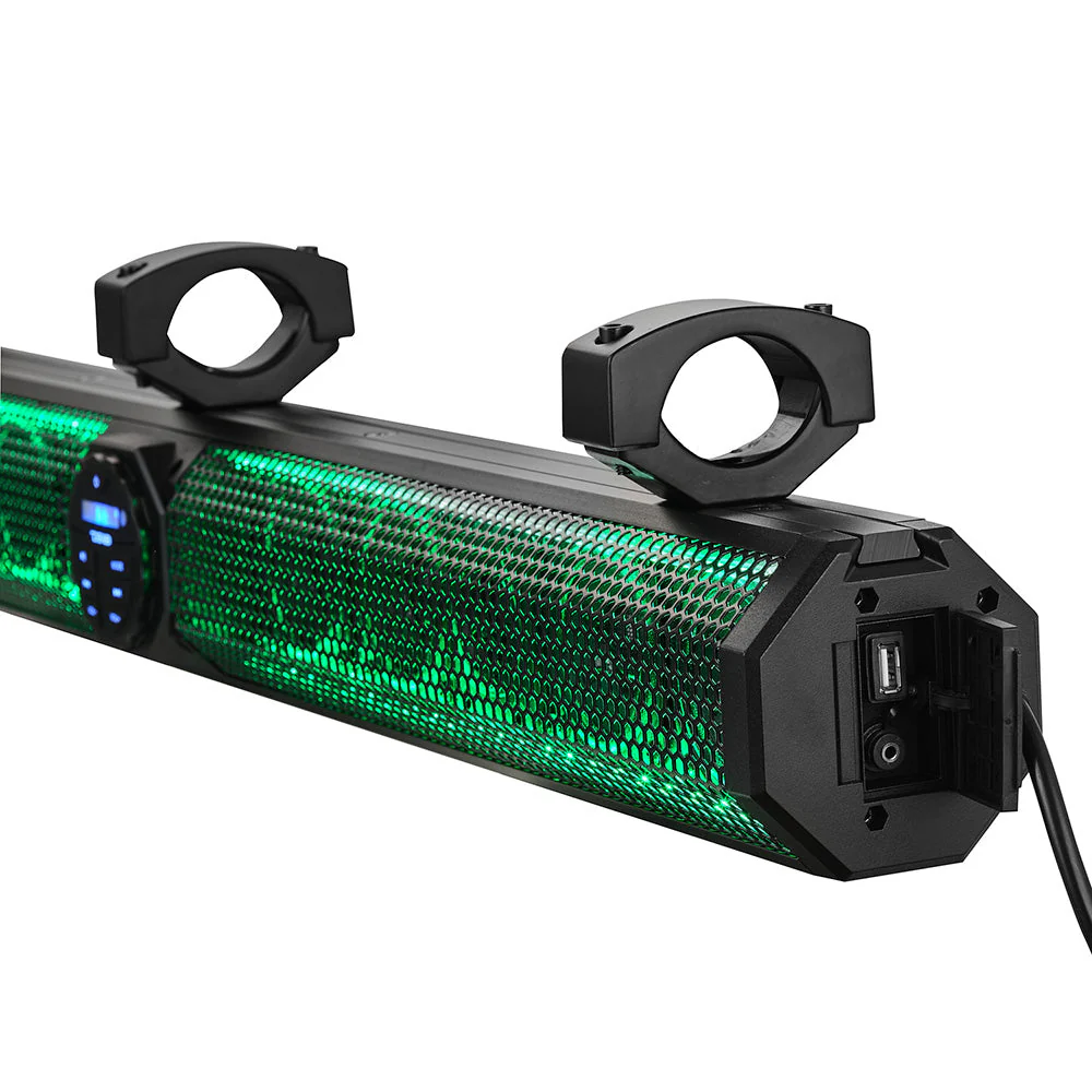 DS18 37" Marine Amplified Sound Bar w/Bluetooth 1200W w/10 Speaker System  RGB LED [SB37BTXRGB] - Image 5