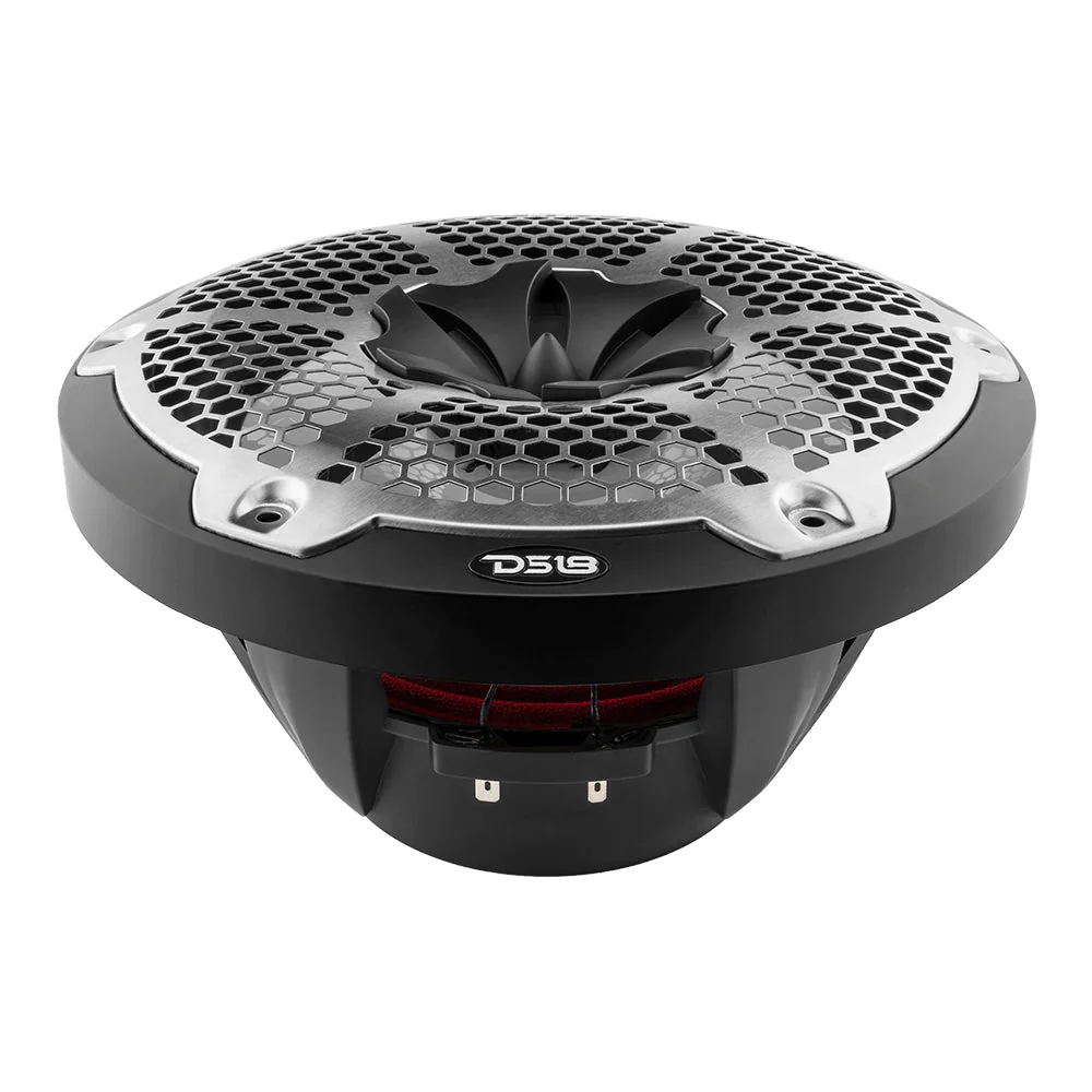 DS18 HYDRO 10" 2-Way Speakers w/Bullet Tweeter  Integrated RGB LED Lights - Black [NXL-10M/BK] - Image 2