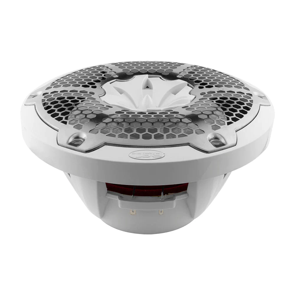 DS18 HYDRO 10" 2-Way Speakers w/Bullet Tweeter  Integrated RGB LED Lights - White [NXL-10M/WH] - Image 2
