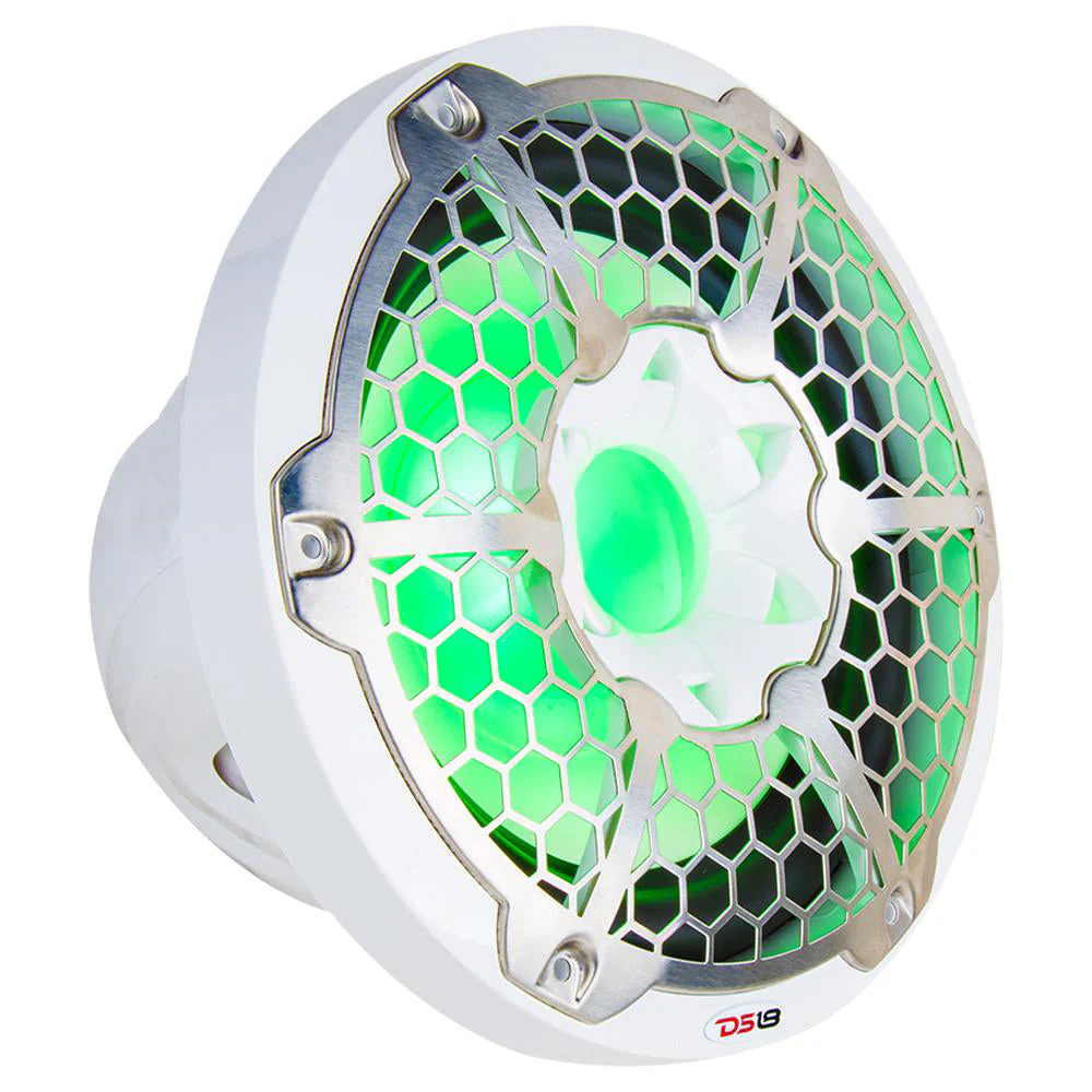 DS18 HYDRO 12" Subwoofer w/RGB Lights - 700W - White [NXL-12SUB/WH] - Image 3