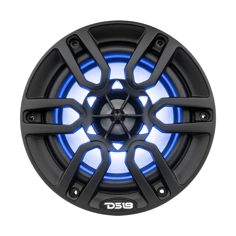 DS18 HYDRO 6.5" 2-Way Marine Speakers w/RBG LED Lights 300W - Matte Black [NXL-6BK] - Image 5