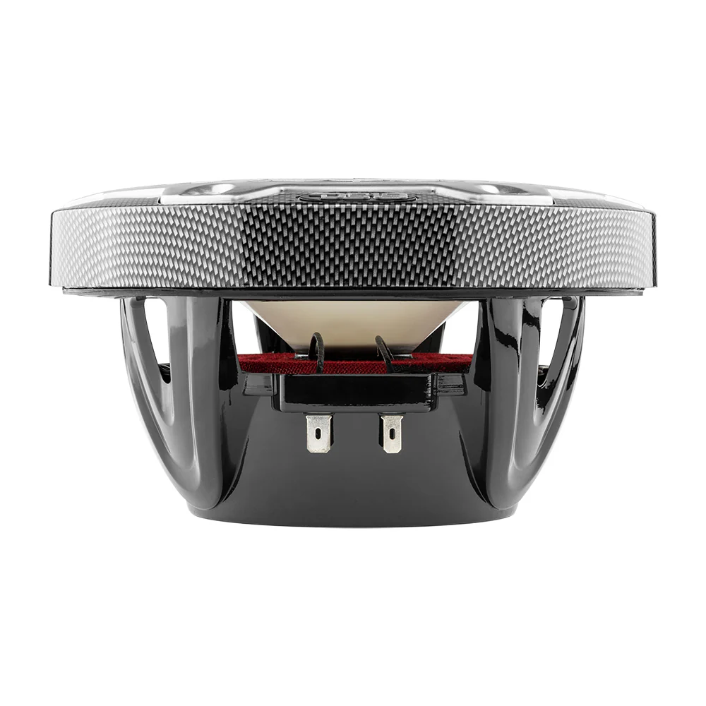 DS18 HYDRO 6.5" 2-Way Marine Speakers w/RGB LED Lights 300W - Black Carbon Fiber [CF-65] - Image 3
