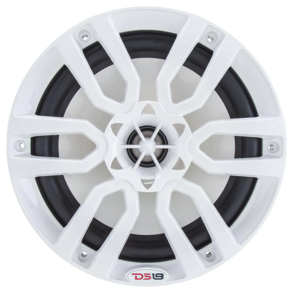 DS18 HYDRO 6.5" 2-Way Marine Speakers w/RGB LED Lights 300W - White [NXL-6] - Image 4
