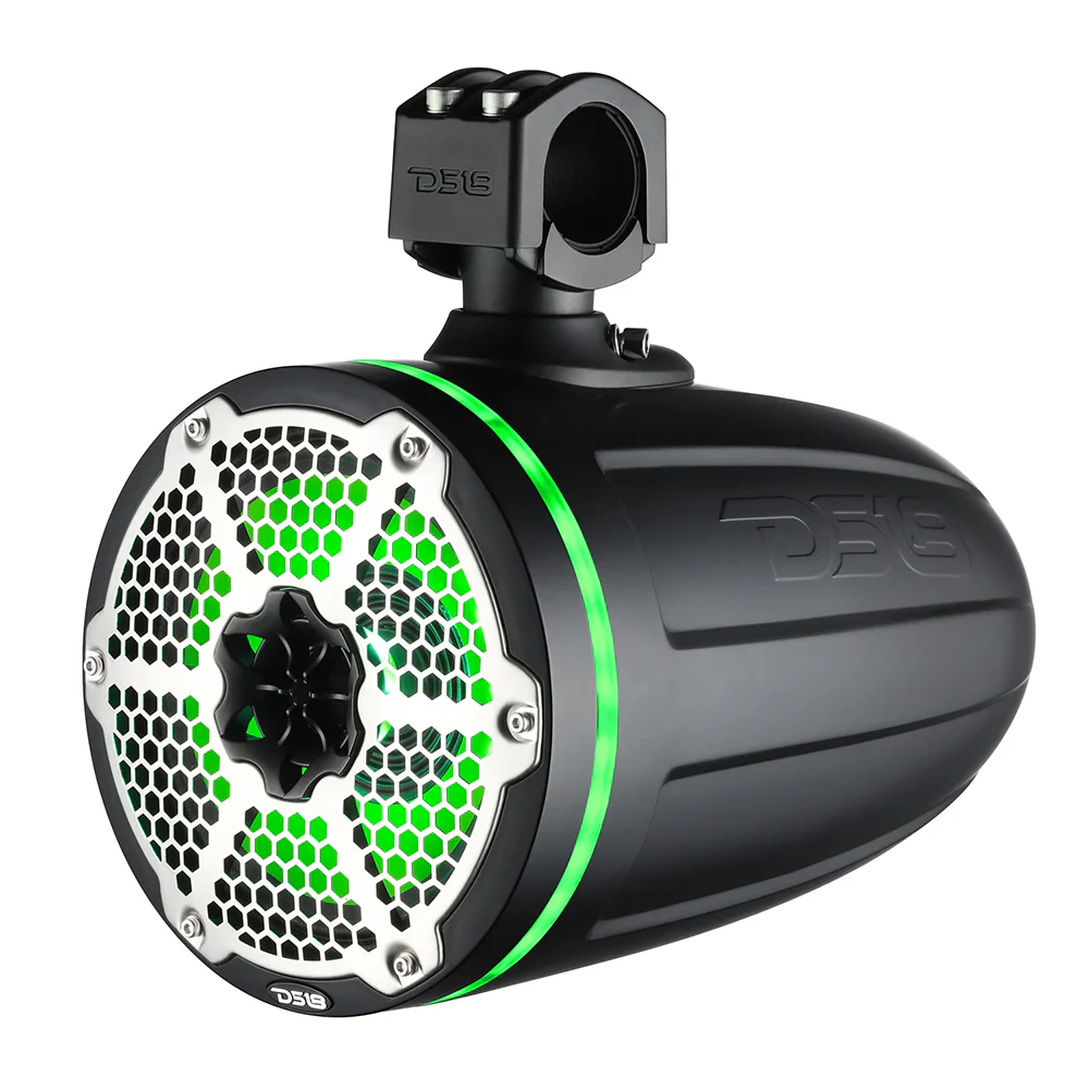 DS18 Hydro 6.5" Neodymium Wakeboard Speakers w/1" Driver and RGB LED Lights - 450W - Black [NXL-X6TPNEO/BK] - Image 4