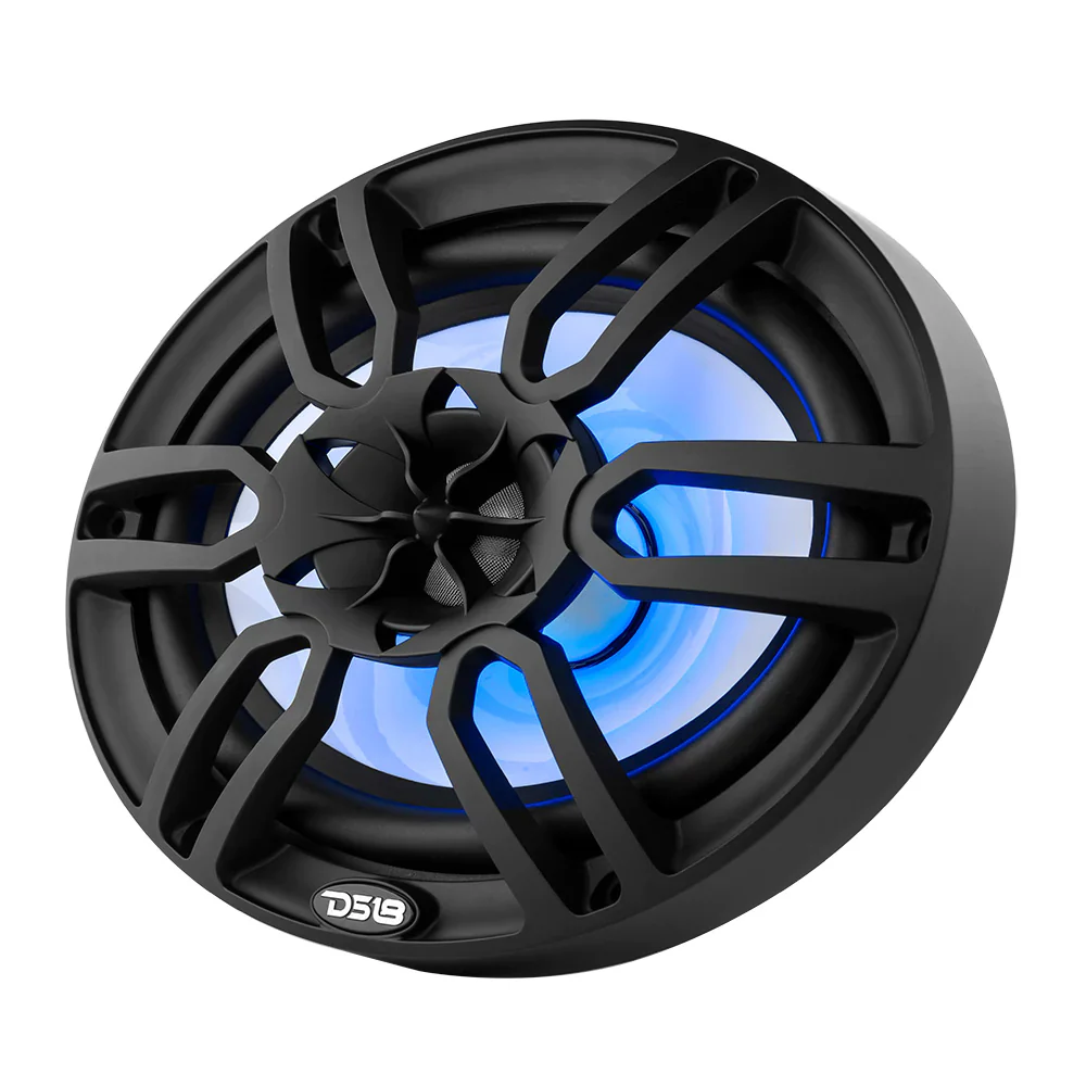 DS18 HYDRO 6 x 9" 2-Way Marine Speakers w/Integrated RGB LED Lights - 375W - Black [NXL-69/BK] - Image 5