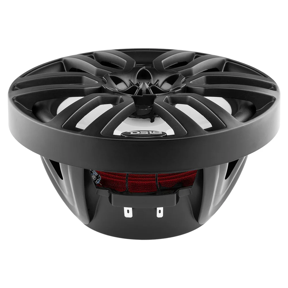 DS18 HYDRO 8" 2-Way Marine Speakers w/RGB LED Lights 375W - Matte Black [NXL-8BK] - Image 2