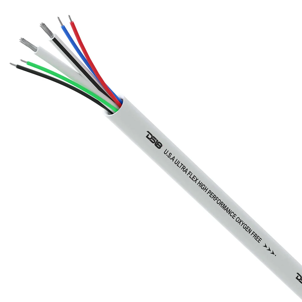 DS18 Marine Tinned OFC 18GA RGB Wire w/16GA Speaker Wire - 100 Spool [MOFC16/18GA-100SWRGB] - Image 3