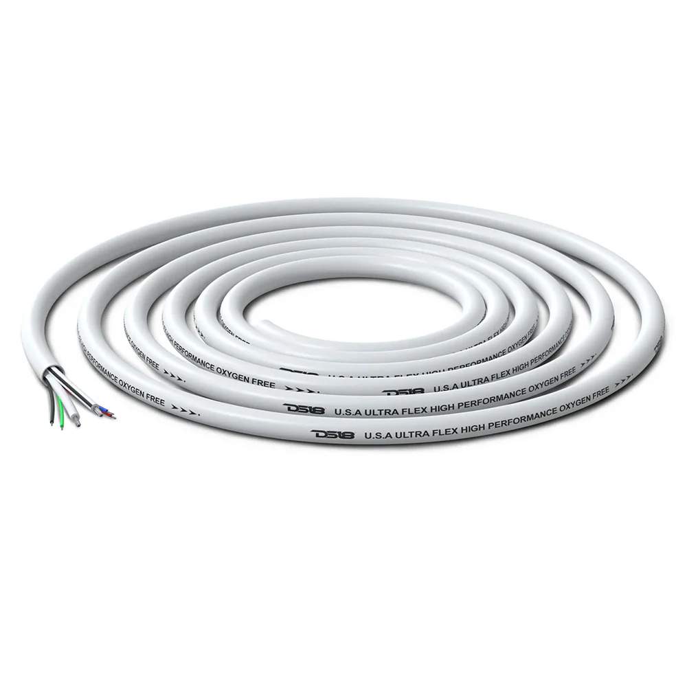 DS18 Marine Tinned OFC 18GA RGB Wire w/16GA Speaker Wire - 100 Spool [MOFC16/18GA-100SWRGB] - Image 4