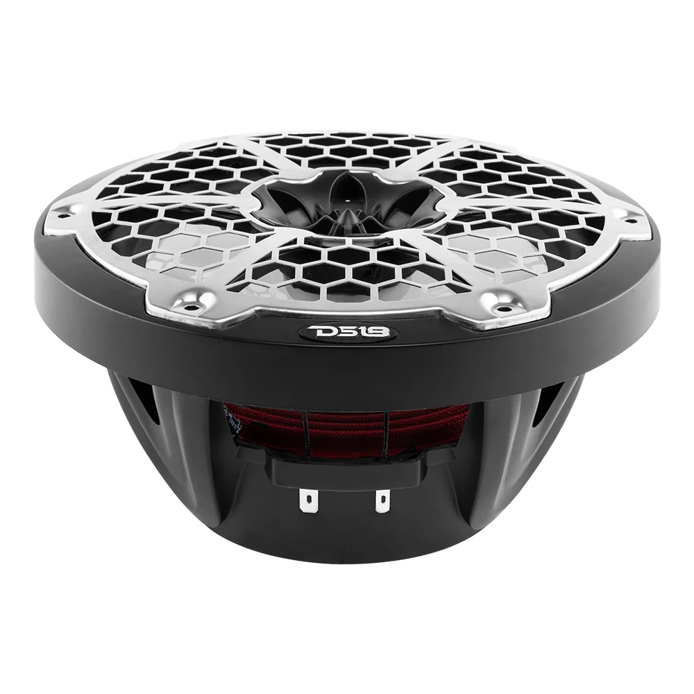 DS18 New Edition HYDRO 8" 2-Way Marine Speakers w/RGB LED Lighting 375W - Black [NXL-8M/BK] - Image 2