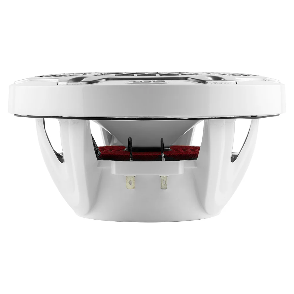 DS18 New Edition HYDRO 8" 2-Way Marine Speakers w/RGB LED Lighting 375W - White  [NXL-8M/WH] - Image 3