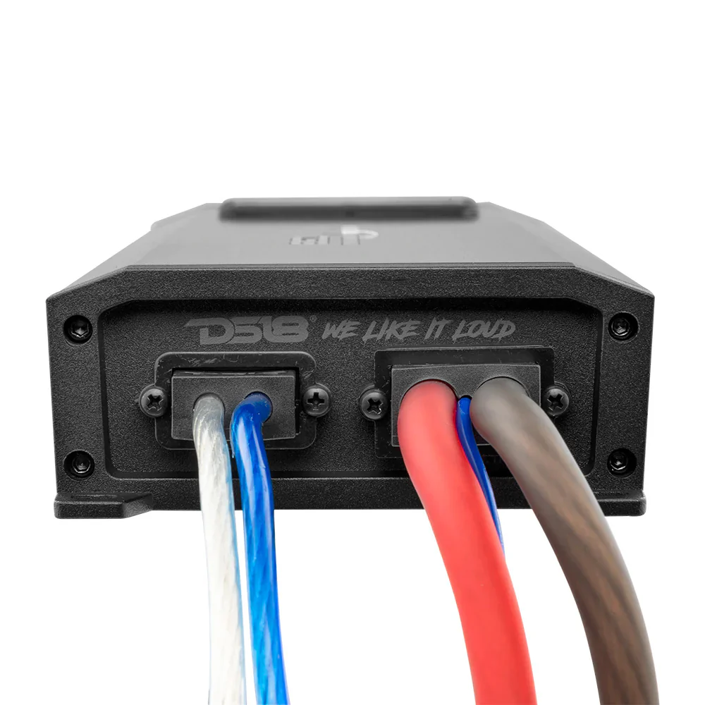 DS18 NXL 1-Channel Full-Range Class D Marine/Powersports Amplifier - 1500W RMS, 1-Ohm [NXL-X1500.1FR] - Image 4
