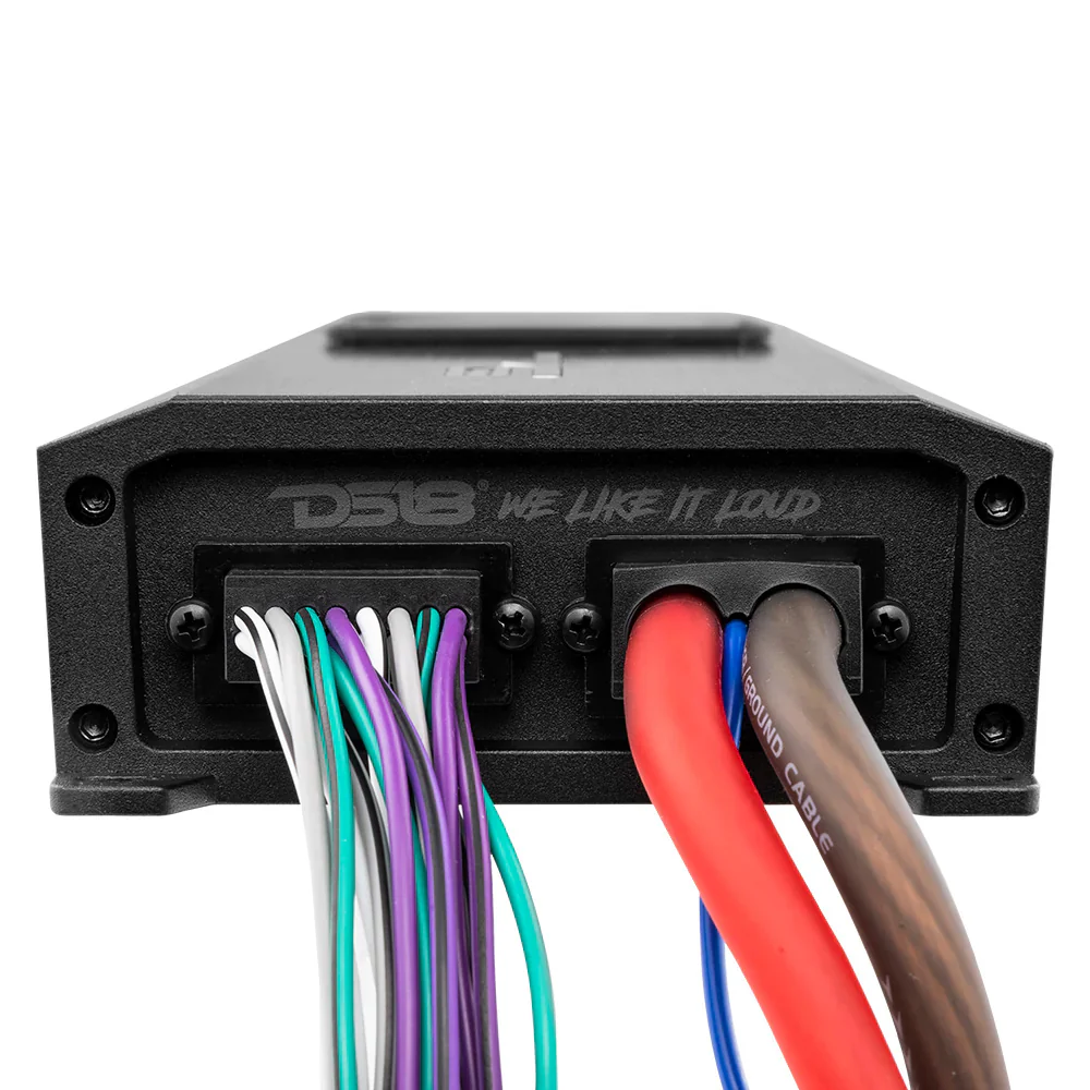 DS18 NXL 8-Channel Full-Range Class D Marine/Powersports Amplifier - 8 x 150W RMS, 4-Ohm [NXL-X1200.8D] - Image 4