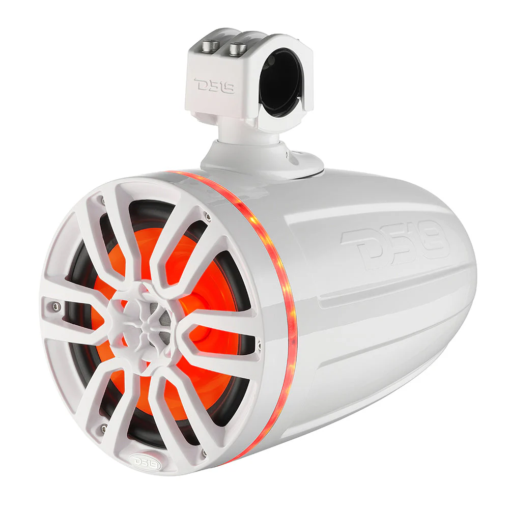 DS18 X Series HYDRO 8" Wakeboard Pod Tower Speaker w/RGB LED Light - 375W - White  [NXL-X8TP/WH] - Image 3
