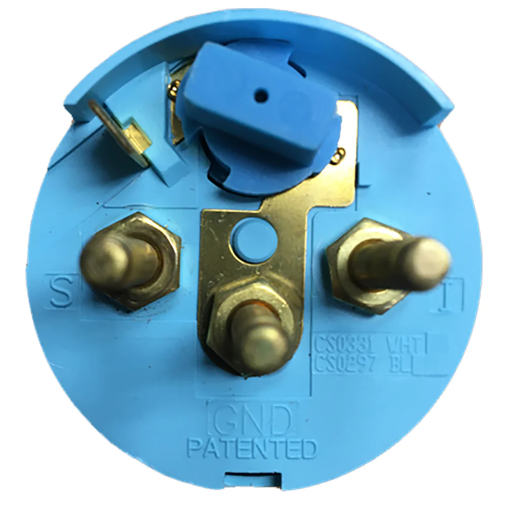 Faria Euro Black 2" Oil Pressure Gauge - Metric (5 Bar) [12805] - Image 3