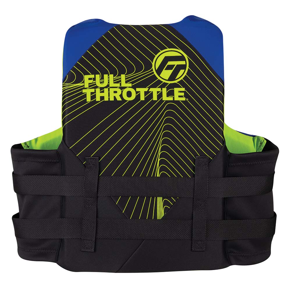 Full Throttle Adult Rapid-Dry Life Jacket - S/M - Blue/Black [142100-500-030-22] - Image 2