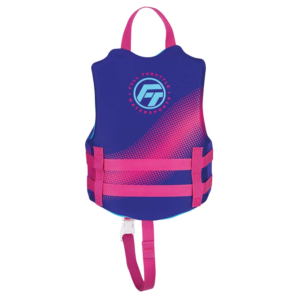 Full Throttle Child Rapid-Dry Life Jacket -Purple [142100-600-001-22] - Image 2