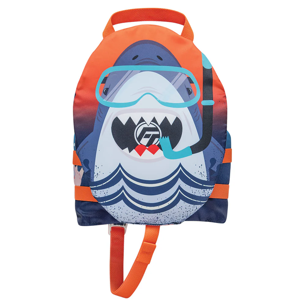Full Throttle Child Water Buddies Life Vest - Shark - 30-50lbs Type III [104300-500-001-25] - Image 2