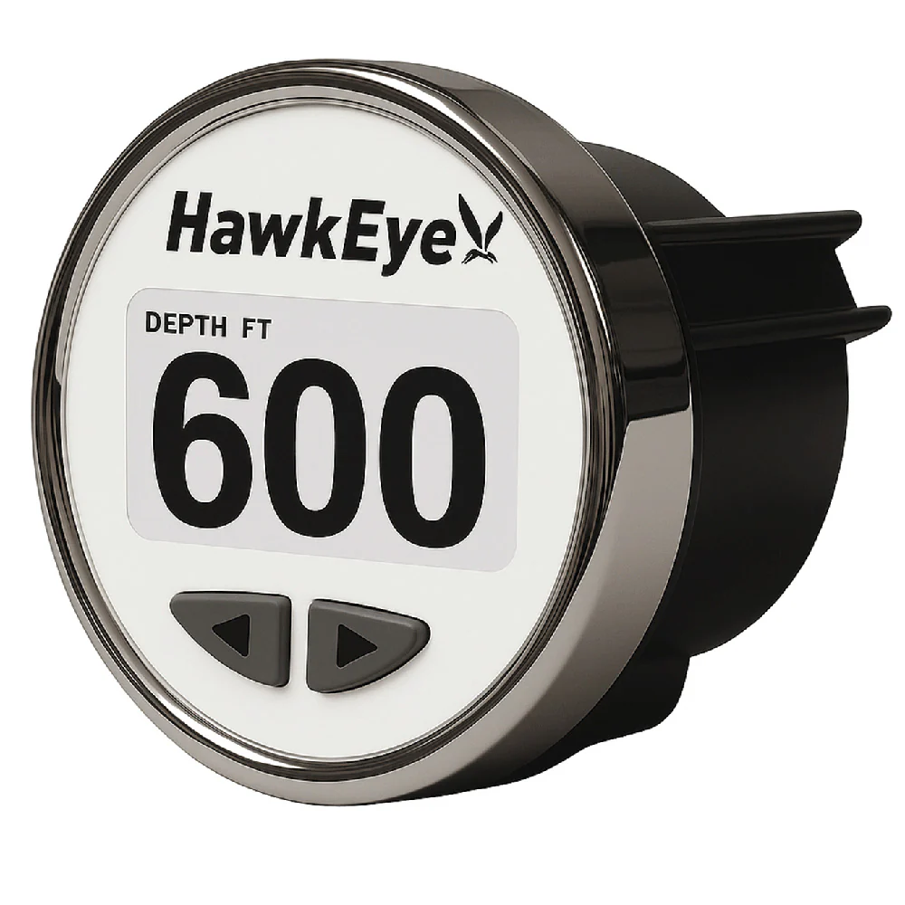 HawkEye DepthTrax Edge In-Dash Depth Finder - HD Color Display - 600' Max Depth - TM Transducer [DT3BX-TM] - Image 3
