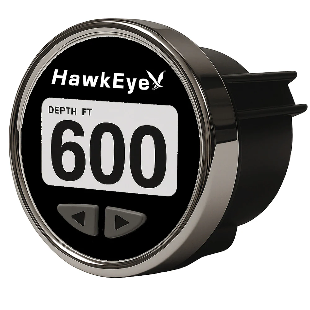 HawkEye DepthTrax Edge In-Dash Depth Finder - HD Color Display - 600' Max Depth - TM Transducer [DT3BX-TM] - Image 4