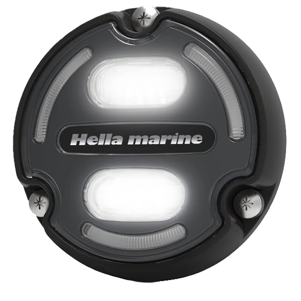 Hella Marine Apelo A2 Blue White Underwater Light - 3000 Lumens - Black Housing - Charcoal Lens w/Edge Light [016147-001] - Image 4