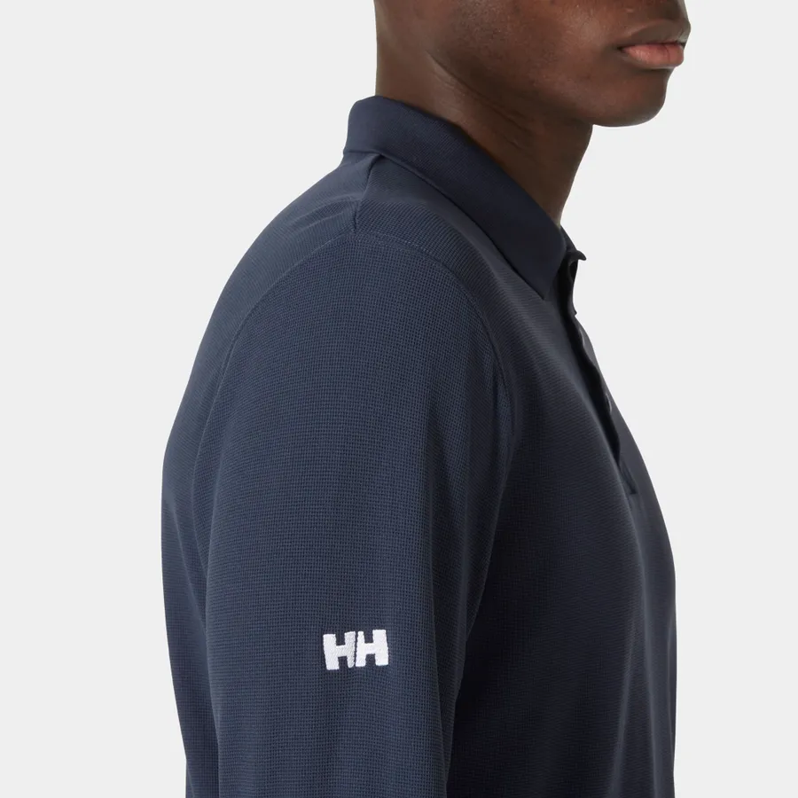 Helly Hansen Men's Crewline Long Sleeve Polo - Image 4