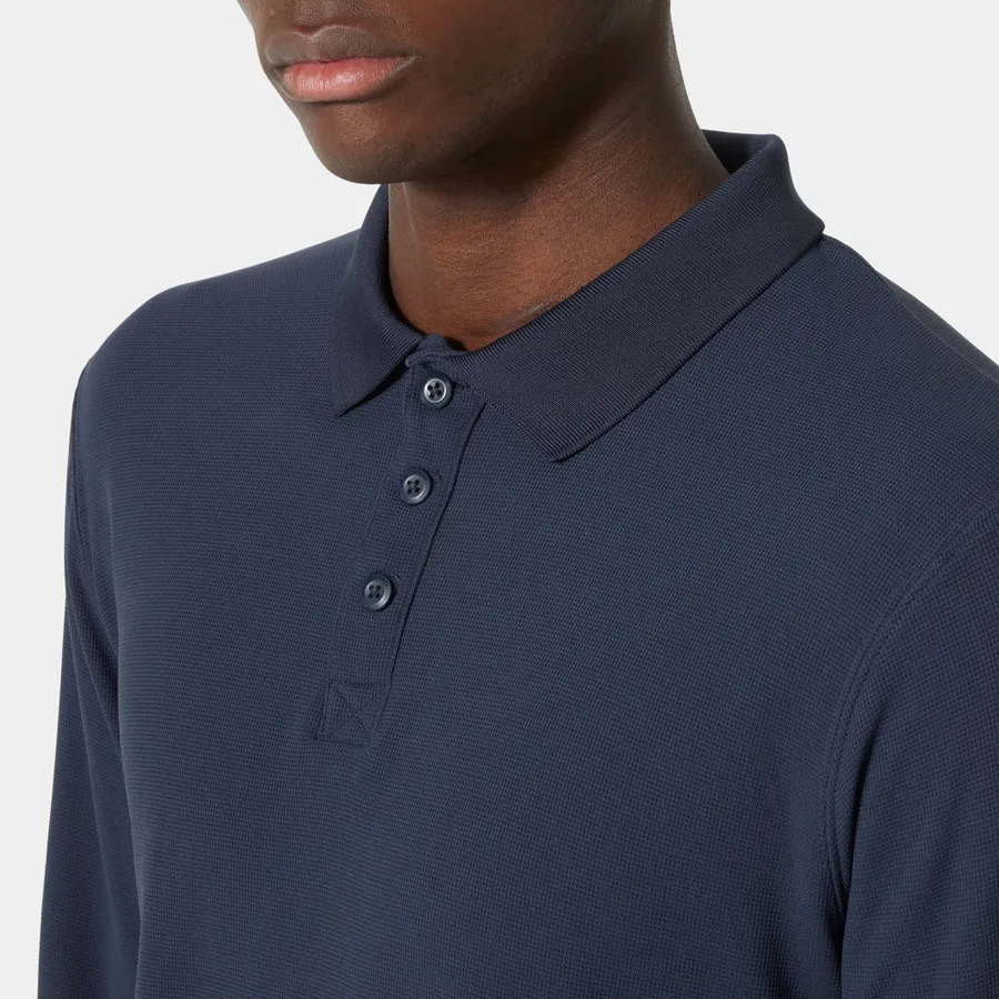 Helly Hansen Men's Crewline Long Sleeve Polo - Image 5