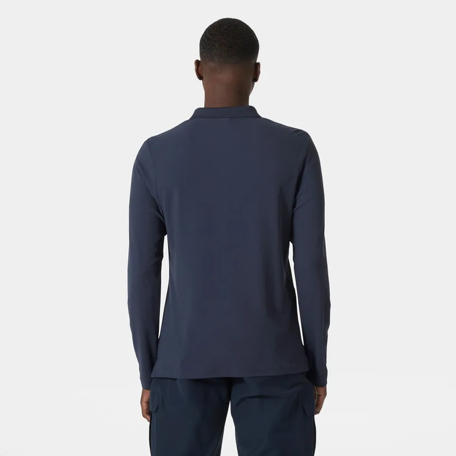 Helly Hansen Men's Crewline Long Sleeve Polo - Image 6